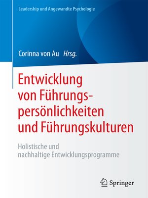 cover image of Entwicklung von Führungspersönlichkeiten und Führungskulturen